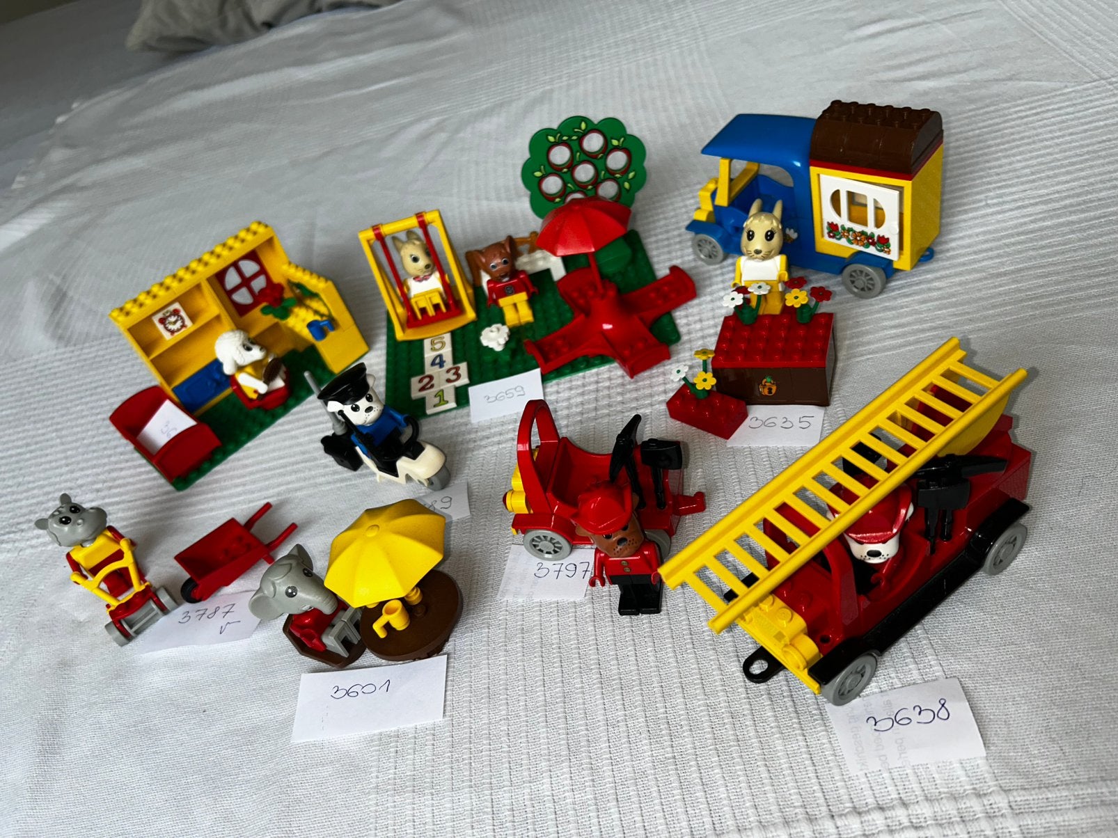 Lego fabulan 3635 3789 3659 3636 3797 3787 3601 3638 €4,9-17, Ophalen of Verzenden, Meerdere sets, Lego