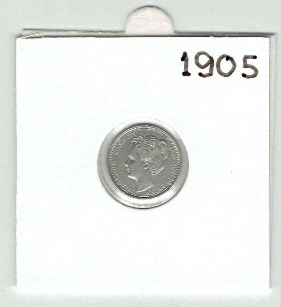 10 cent 1905 Wilhelmina, Postzegels en Munten, Munten | Nederland, Zilver, Ophalen of Verzenden, 10 cent, Koningin Wilhelmina