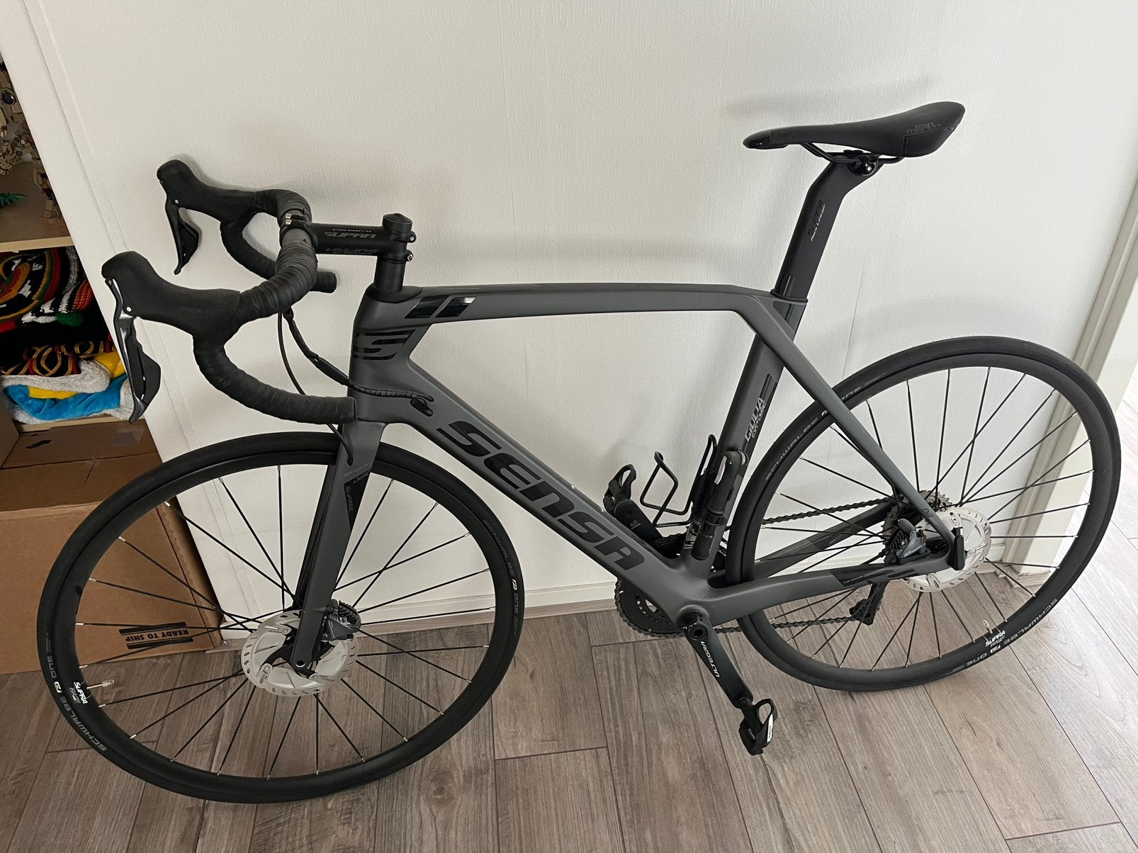 Sensa Guilia Evo Disc Ultegra Di2 ZGAN, Carbon, Zo goed als nieuw, Meer dan 20 versnellingen, Schijfrem