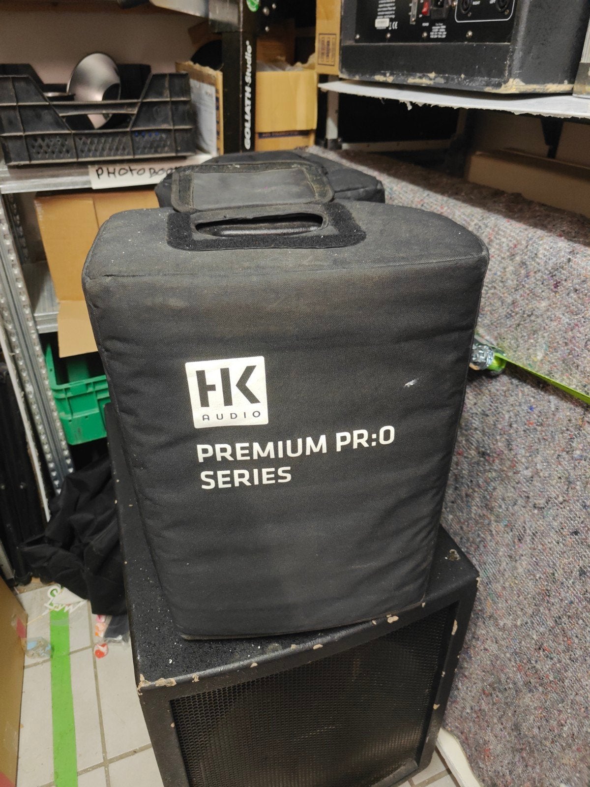 HK Audio Premium PR:O 10 X en DAP Audio Clubmate II Set, Gebruikt, Complete surroundset, 120 watt of meer, Ophalen