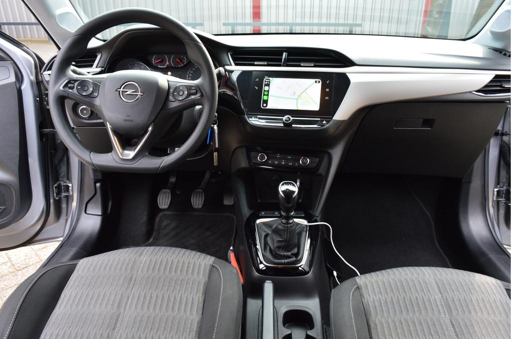 Opel Corsa 1.2 Edition O.a: PDC. Airco, Cruise, Carplay, Cen, Voorwielaandrijving, Gebruikt, Met garantie (alle), Origineel Nederlands