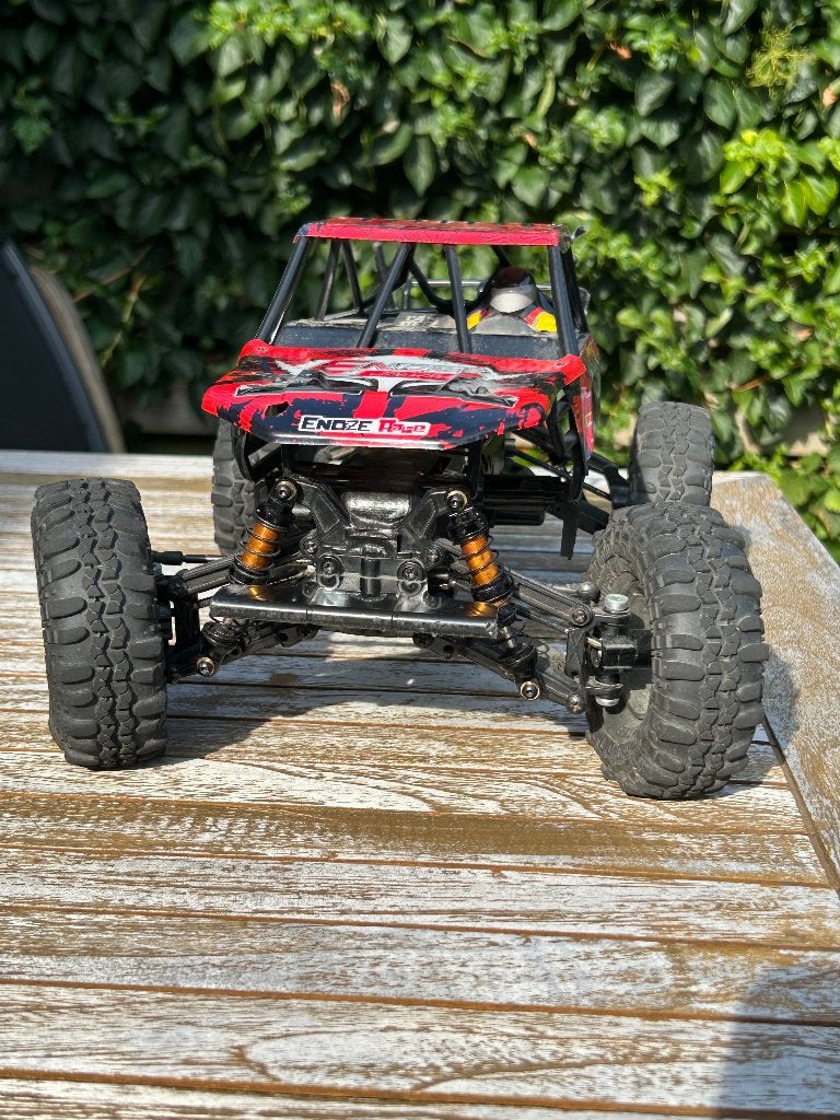 All-terrain truck op Tamiya TL01 chassis | Roller, Elektro, Gebruikt, Auto offroad, Ophalen of Verzenden