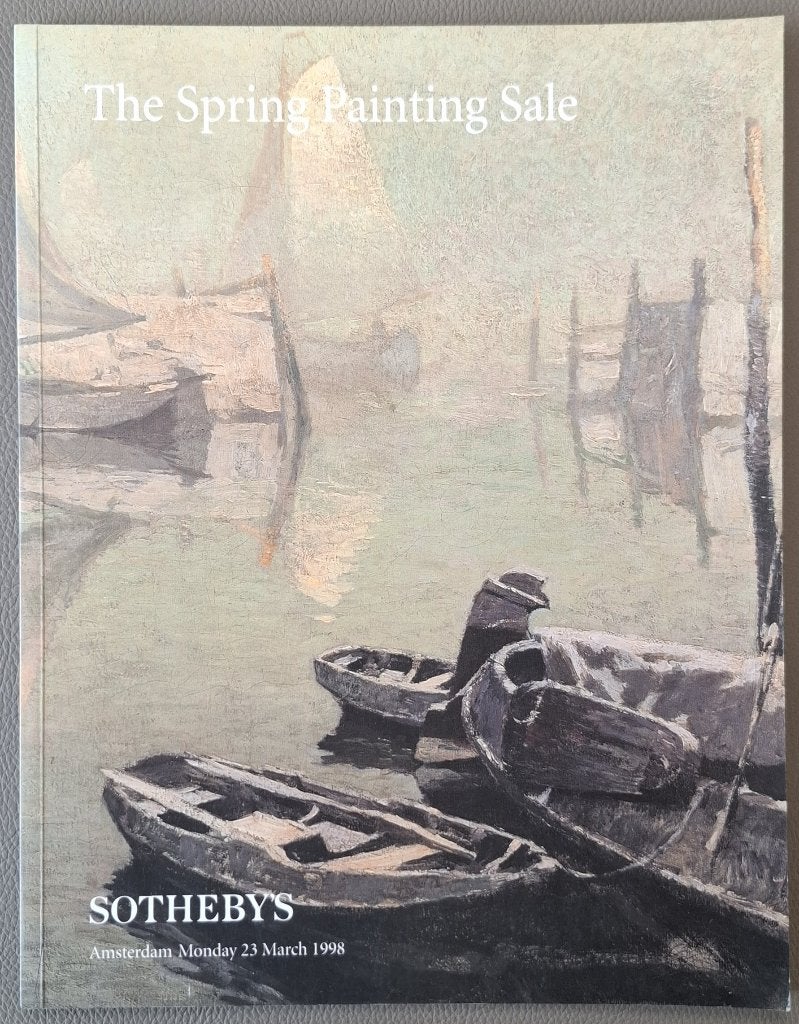 Sotheby’s Amsterdam the spring painting sale catalogus., Boeken, Ophalen of Verzenden, Gelezen