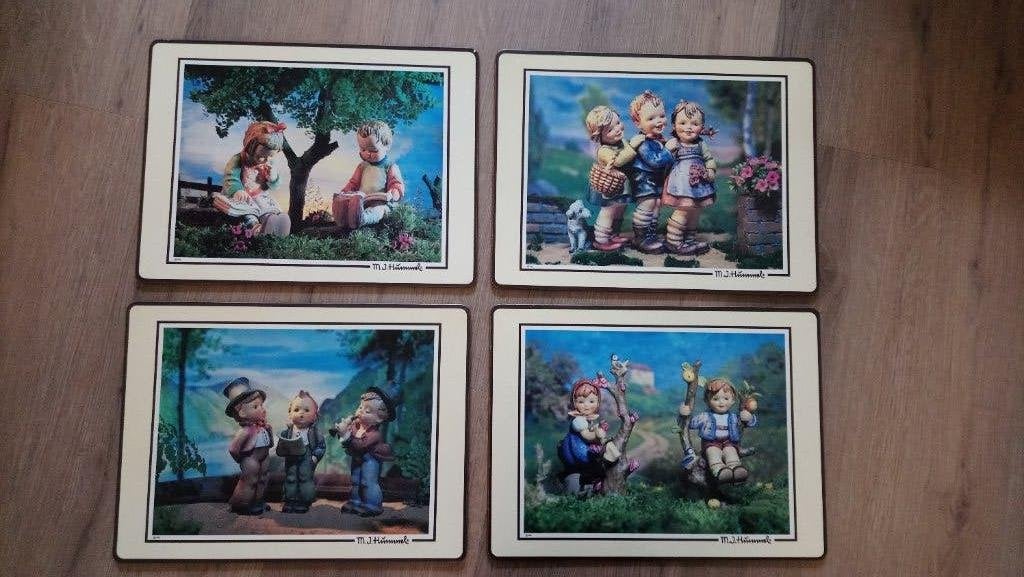Pimpernel placemats M.J. Hummel, Ophalen of Verzenden, Placemat, Gebruikt, Kurk