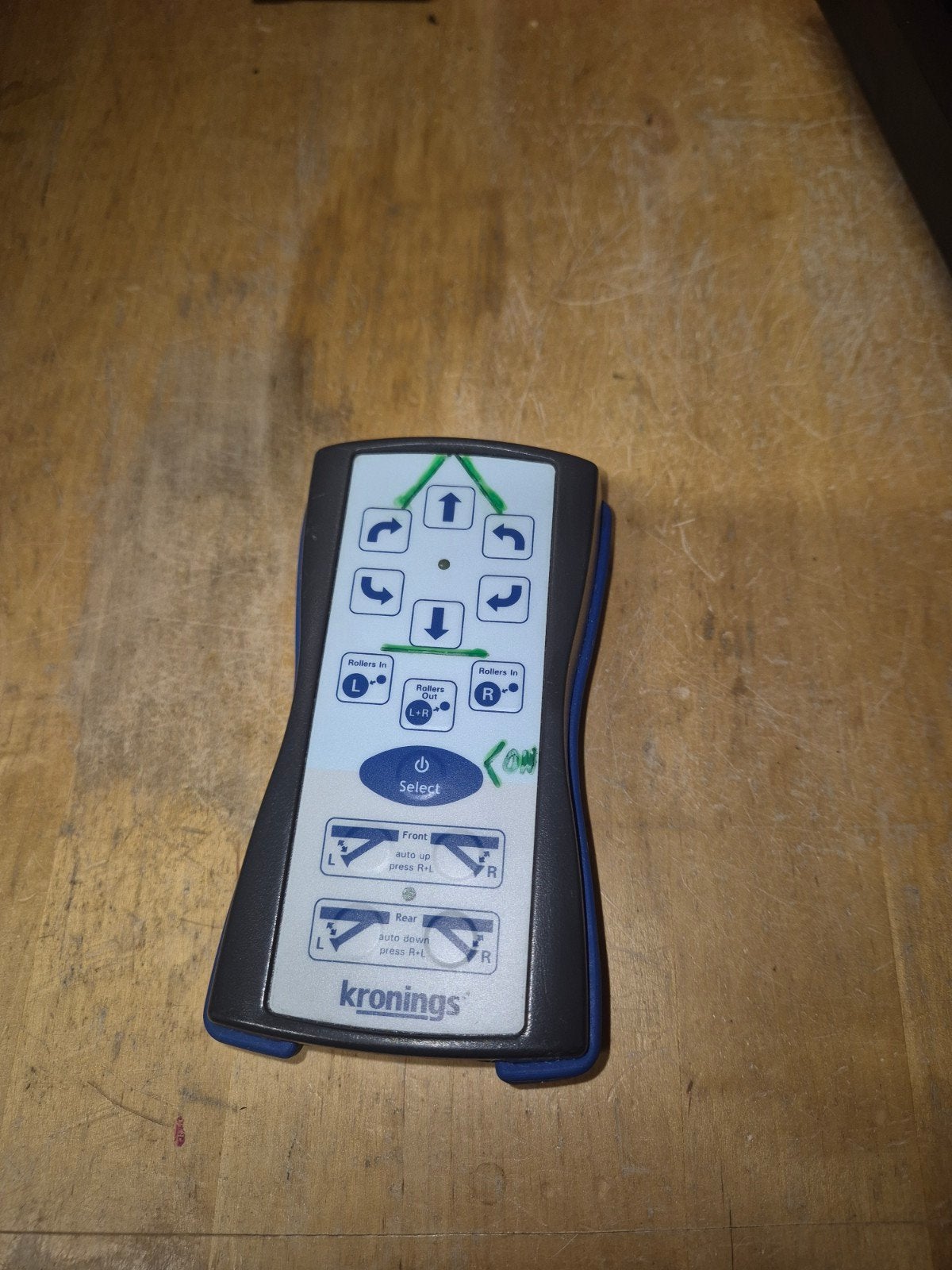 Kronings afstandsbediening defect, Verzenden, Gebruikt