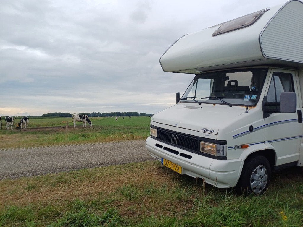 Fiat Ducato 290 MAX 1.9 Turbo Diesel Camper, Auto's, Fiat, Voorwielaandrijving, Stof, Wit, Origineel Nederlands