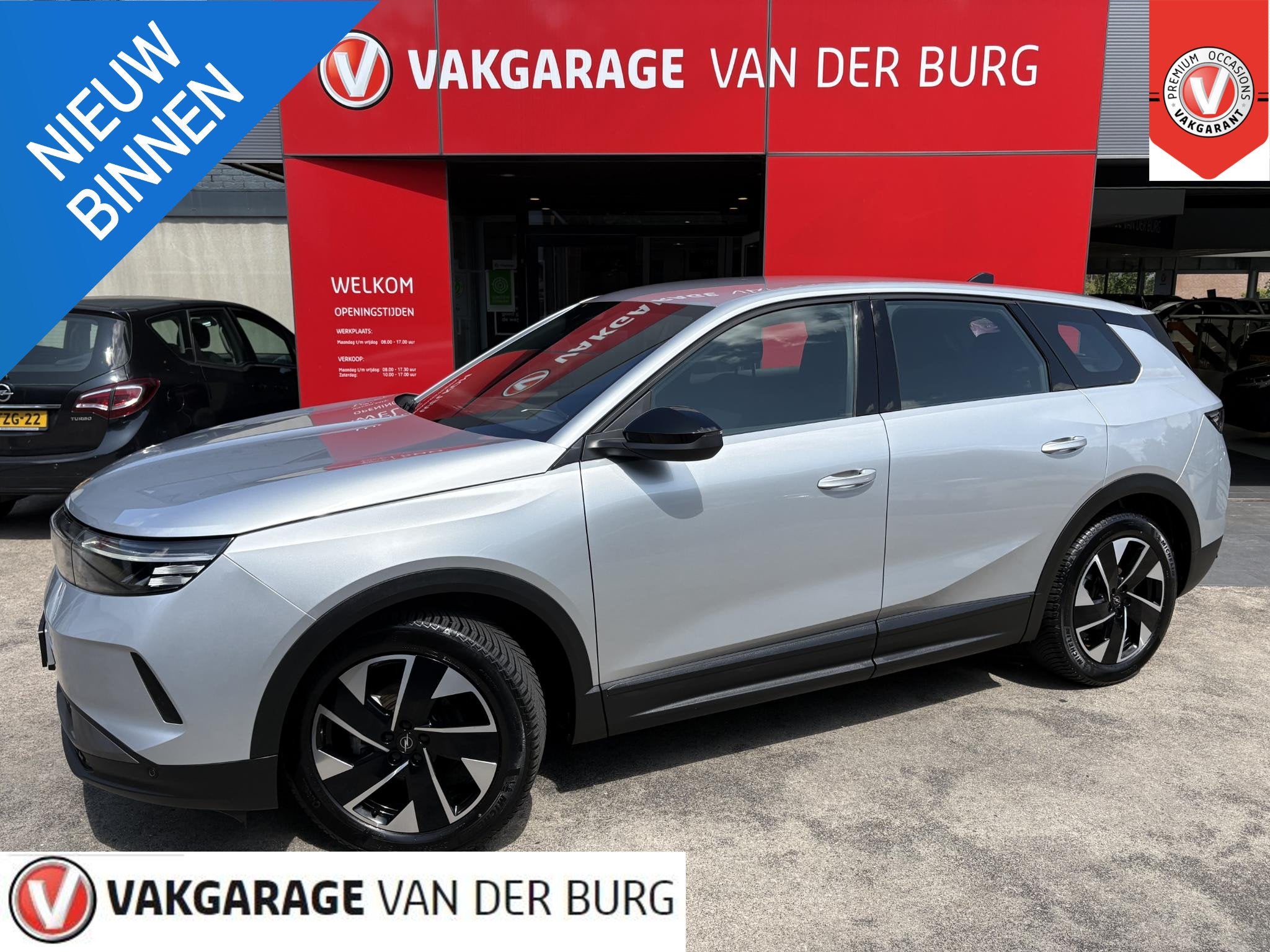Opel Grandland 1.2 Turbo Hybrid GS, Stof, Gebruikt, Euro 6, 1199 cc