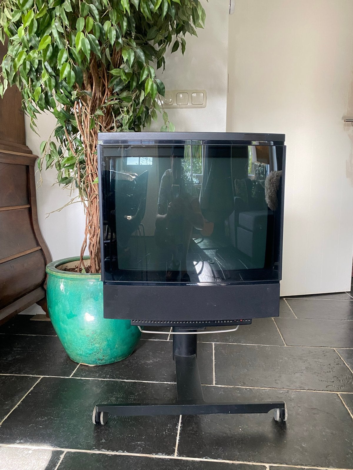Bang & Olufsen Beovision MX CRT TV 6000 met vloerstandaard, Ophalen, Gebruikt, 50 Hz, Overige merken