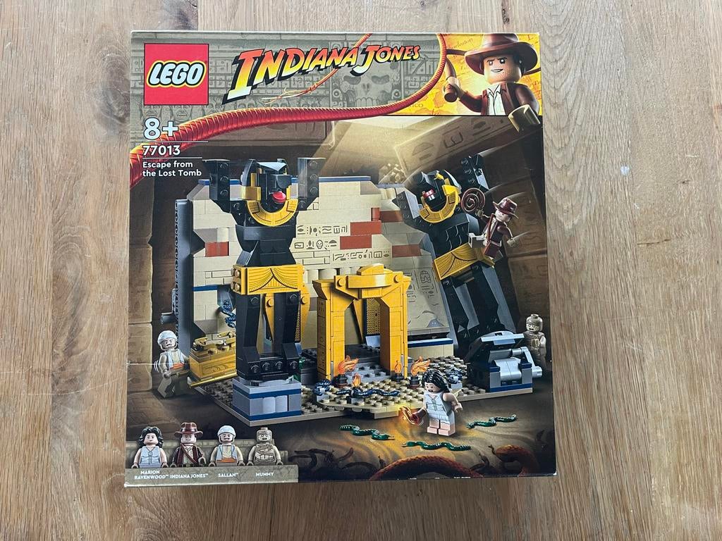 LEGO Indiana Jones 77013: Ontsnapping uit het Verloren Graf, Overige thema's, Lego, Nieuw, Ophalen of Verzenden