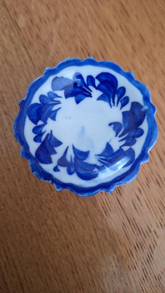 Mini Schoteltje Delfts Blauw Stijl, Antiek en Kunst, Ophalen of Verzenden