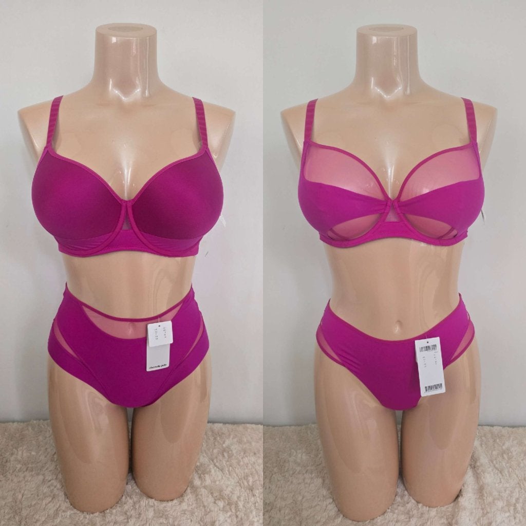 Nieuw chantelle bh 80d 85d 90d 80e 85e 90e 75f 80f 90f 75g, ., Paars, Ophalen of Verzenden, BH
