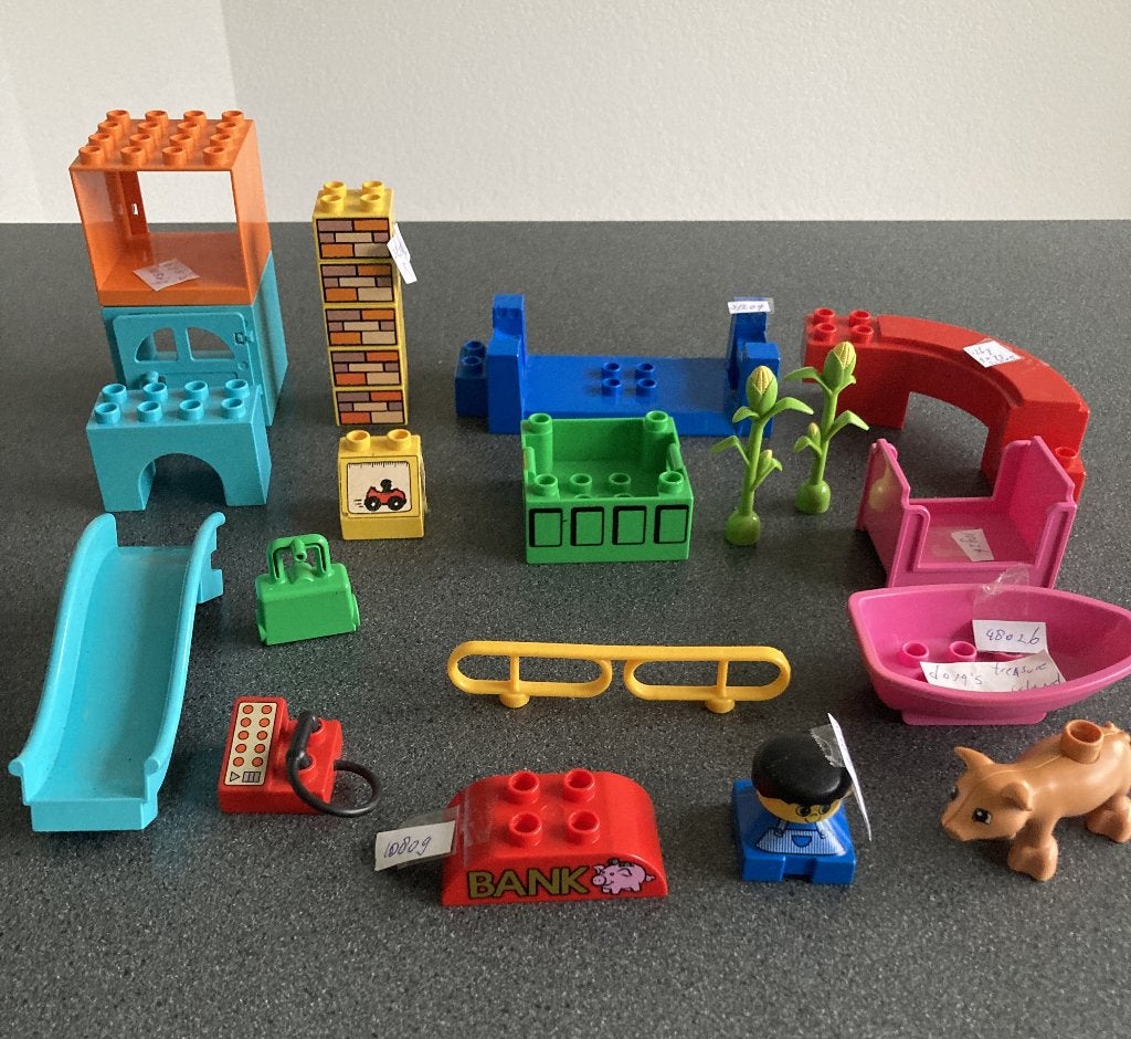 grote partij Duplo Lego zgan, Ophalen of Verzenden, Zo goed als nieuw, Compleet, Duplo