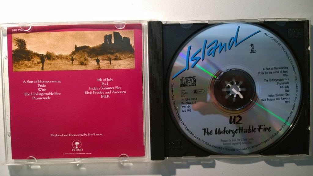 U2 - The Unforgettable Fire, Ophalen of Verzenden, Zo goed als nieuw, Poprock, Album