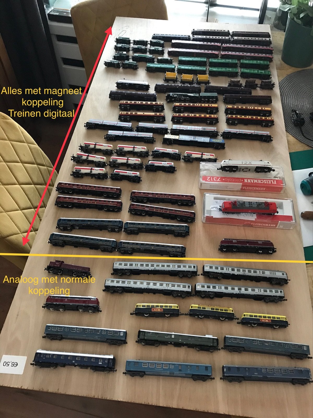 Grote collectie modeltreinen en wagons (analoog/digitaal), Overige merken, Verzenden, Gelijkstroom of Wisselstroom, Analoog