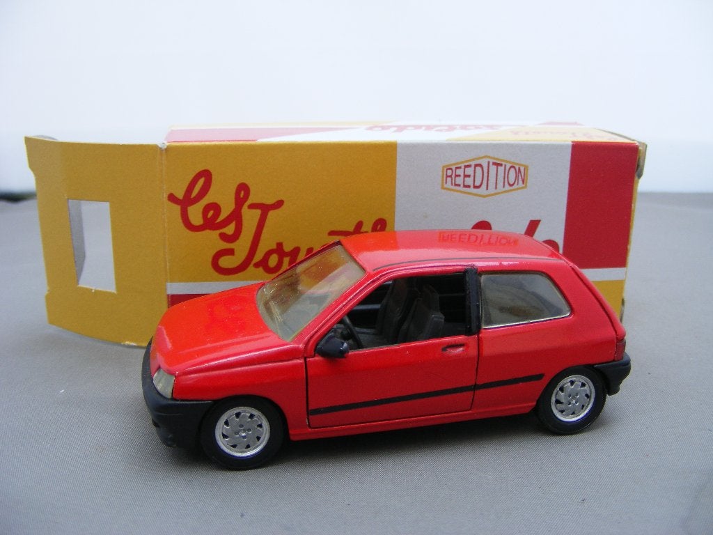 Renault Clio Solido 1/43 05/1990 rood, Ophalen of Verzenden, Nieuw, Auto, Solido