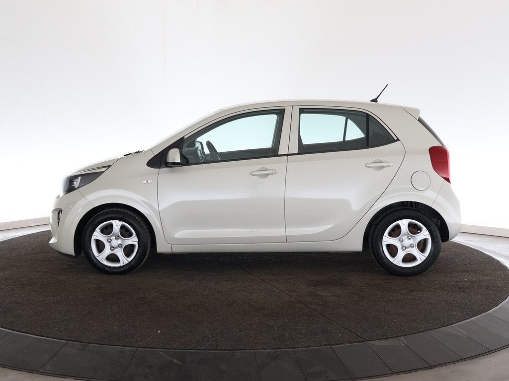 Kia Picanto 1.0 CVVT EconomyPlusLine | Cruise | Airco |, Auto's, Kia, Voorwielaandrijving, Stof, Gebruikt, Bruin