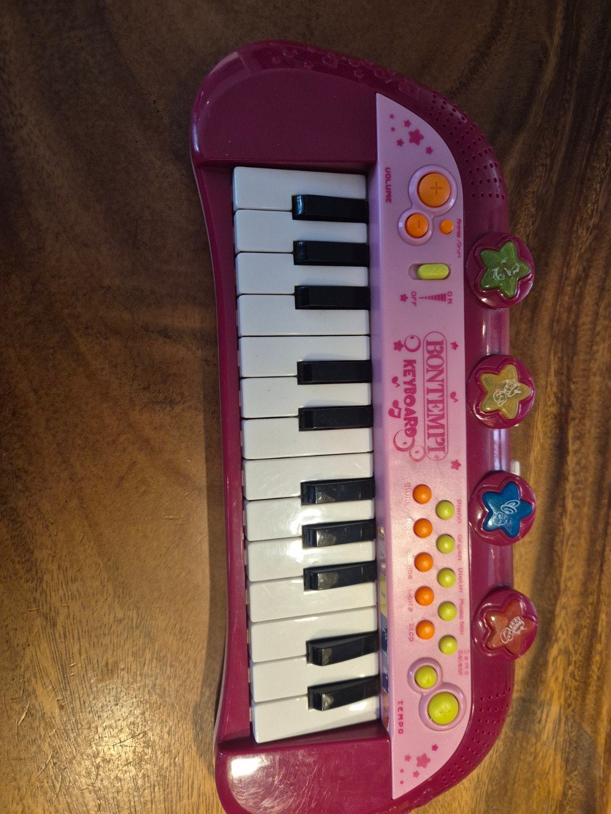 Bontempi Keyboard - Roze Kinderkeyboard met Geluid, Ophalen of Verzenden, Gebruikt, Overige typen, Met geluid