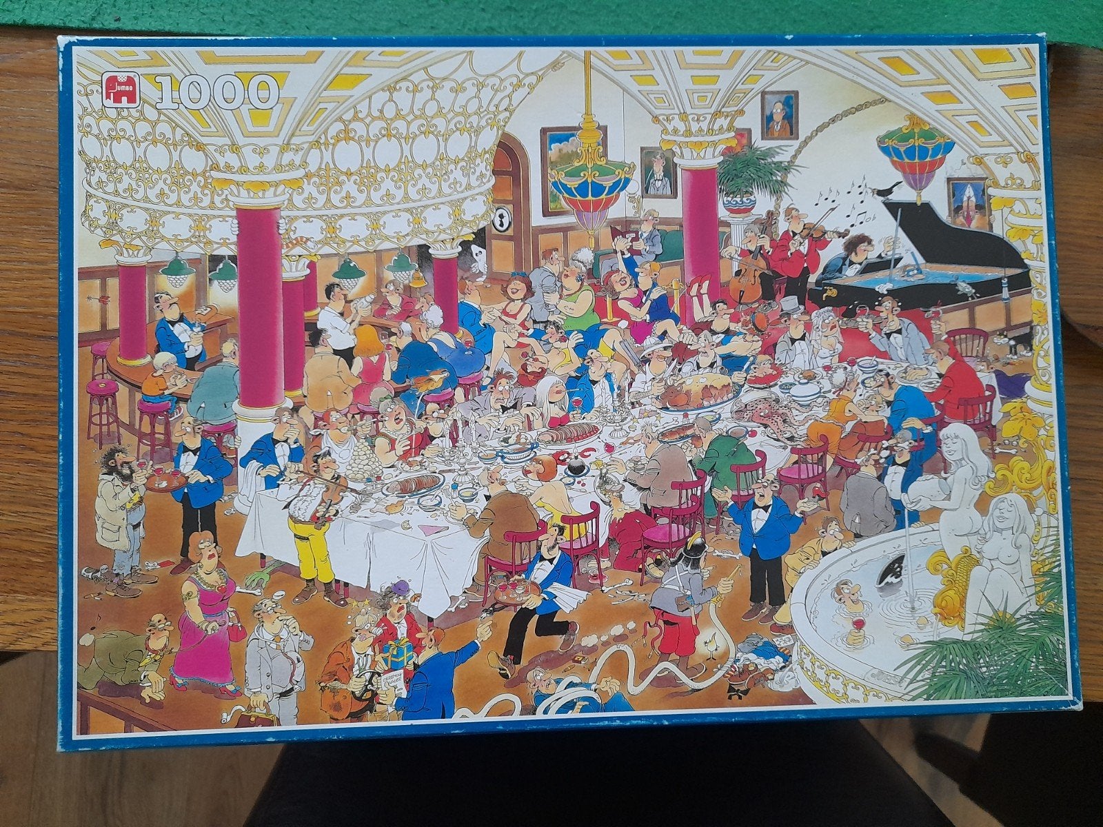 Jav Haasteren de Bruiloft, Ophalen, Minder dan 500 stukjes, Zo goed als nieuw