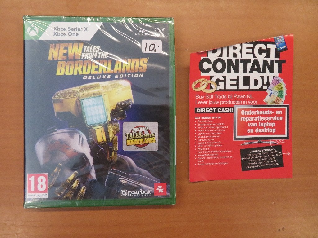 Xbox Series X New Tales from the Borderlands Deluxe Edition, Ophalen, Nieuw