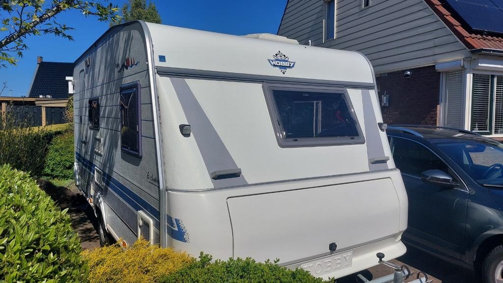 Hobby Caravan 1997, Vast bed, Standaardzit, Hobby, Particulier
