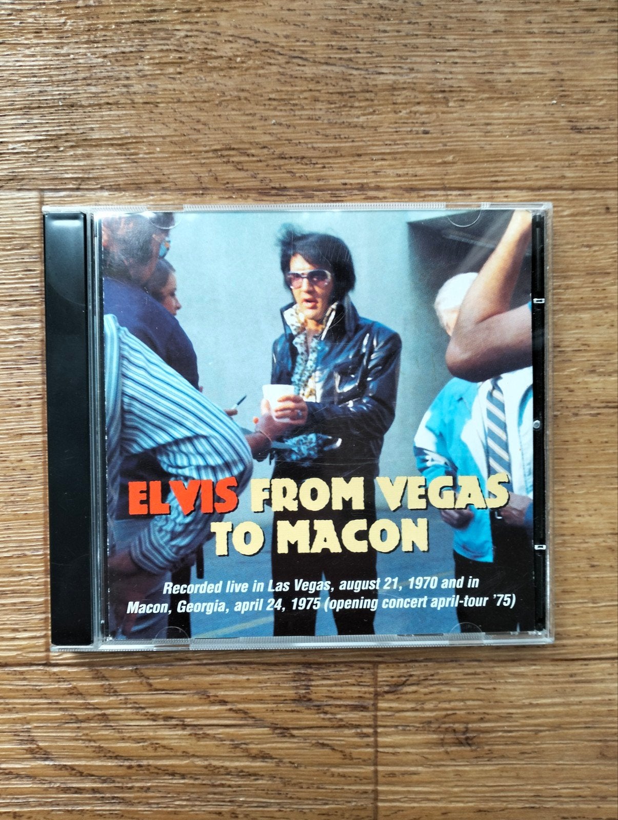 Elvis Presley 2cd jewelcase "ELVIS FROM VEGAS TO MACON", Ophalen of Verzenden, Zo goed als nieuw, Live-album