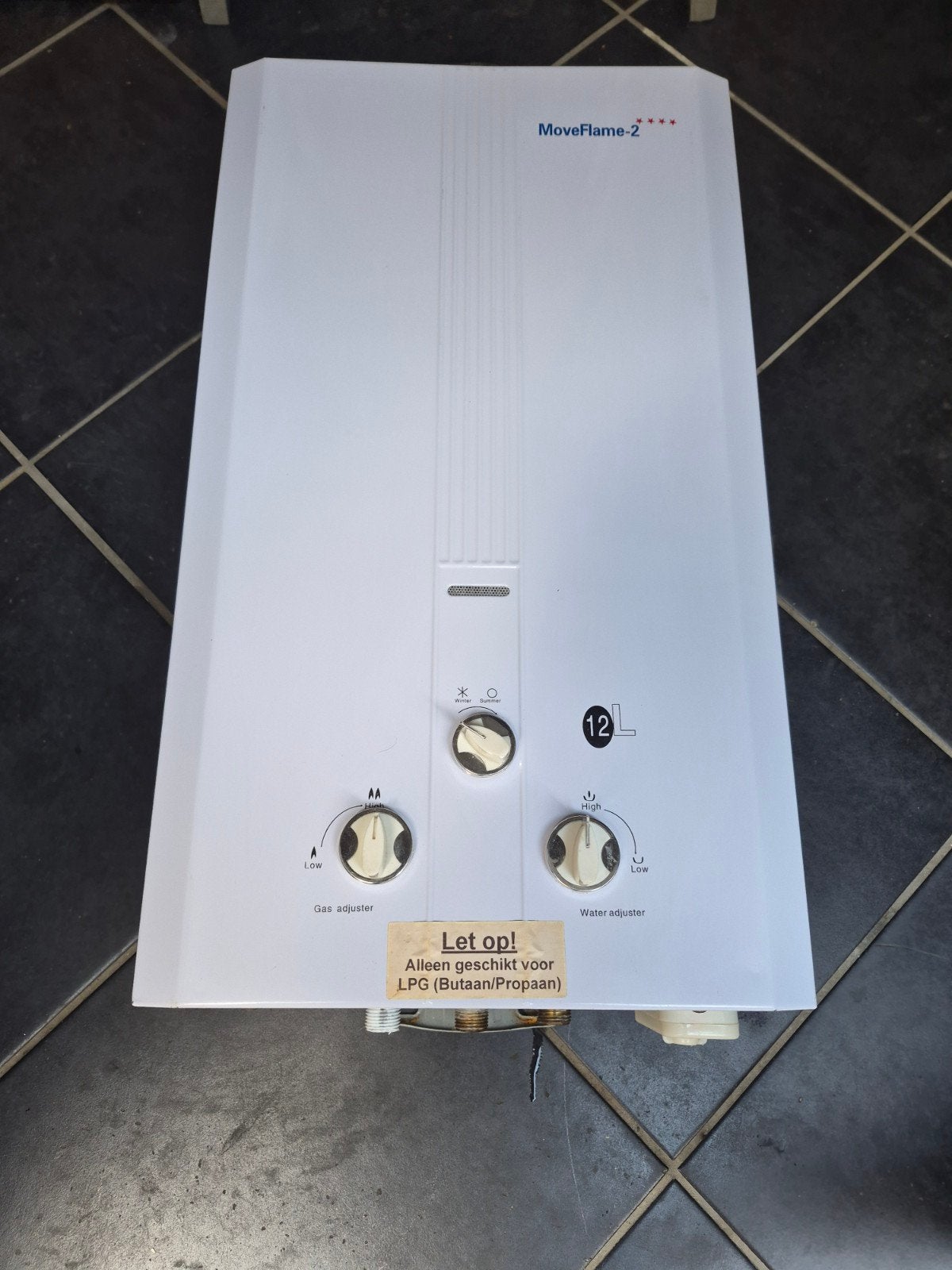 geiser badgeiser propaan butaan lpg zgan, Ophalen, Geiser, Minder dan 20 liter, Minder dan 3 jaar oud