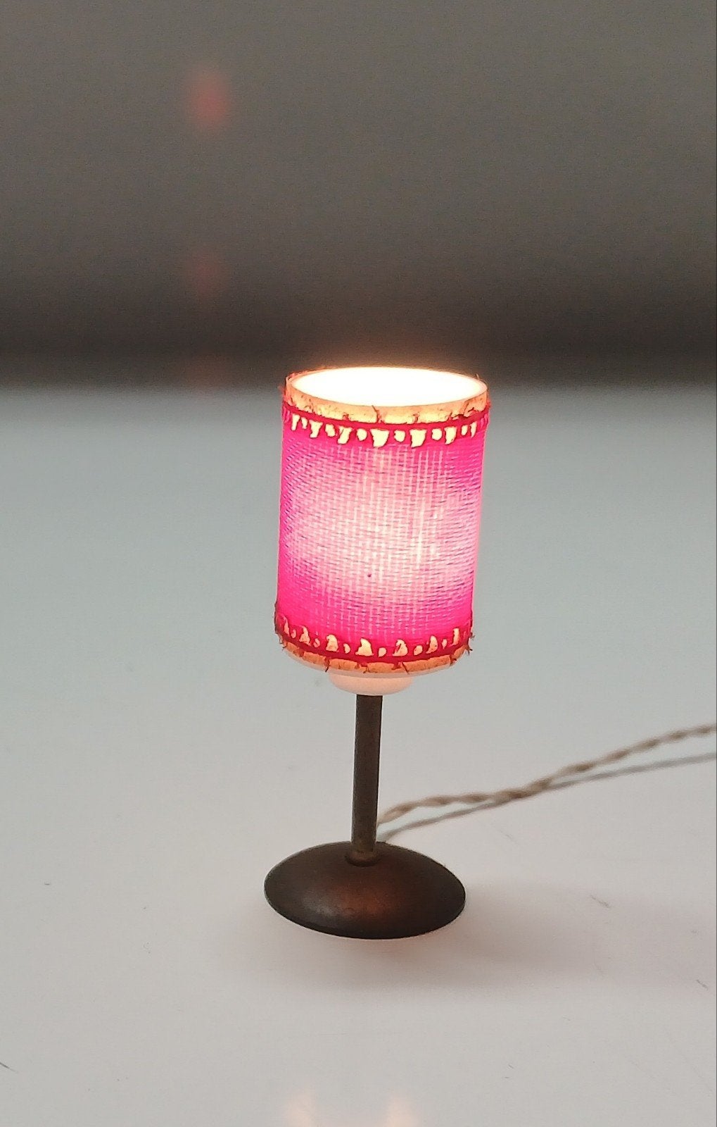 Vintage Lundby tafellamp, Kijk,Kies en Koop!, Poppenhuis, Manon.1977@live.nl, Gebruikt, Ophalen of Verzenden
