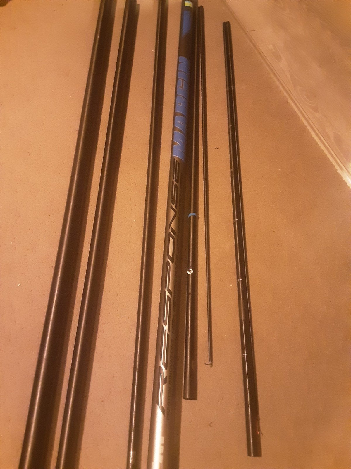 Preston Response Margin 8.5m met 2 topsets, Ophalen, Gebruikt, Vaste hengel