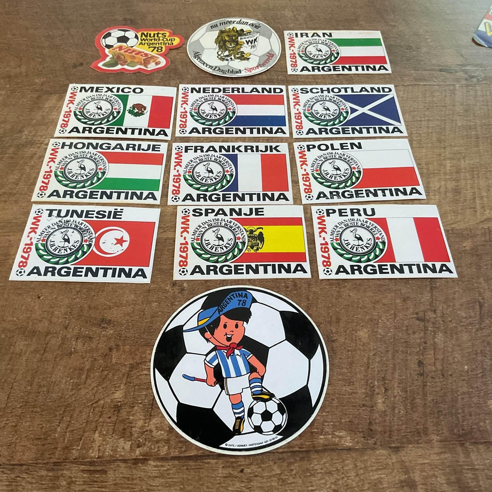 Voetbal wk 78 stickers, Verzamelen, Stickers, Ophalen of Verzenden, Zo goed als nieuw, Sport