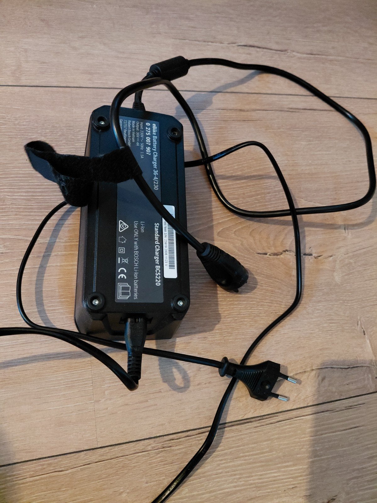 Bosch eBike Acculader 36V/230V - Standaard Lader BCS220, Ophalen of Verzenden, Gebruikt