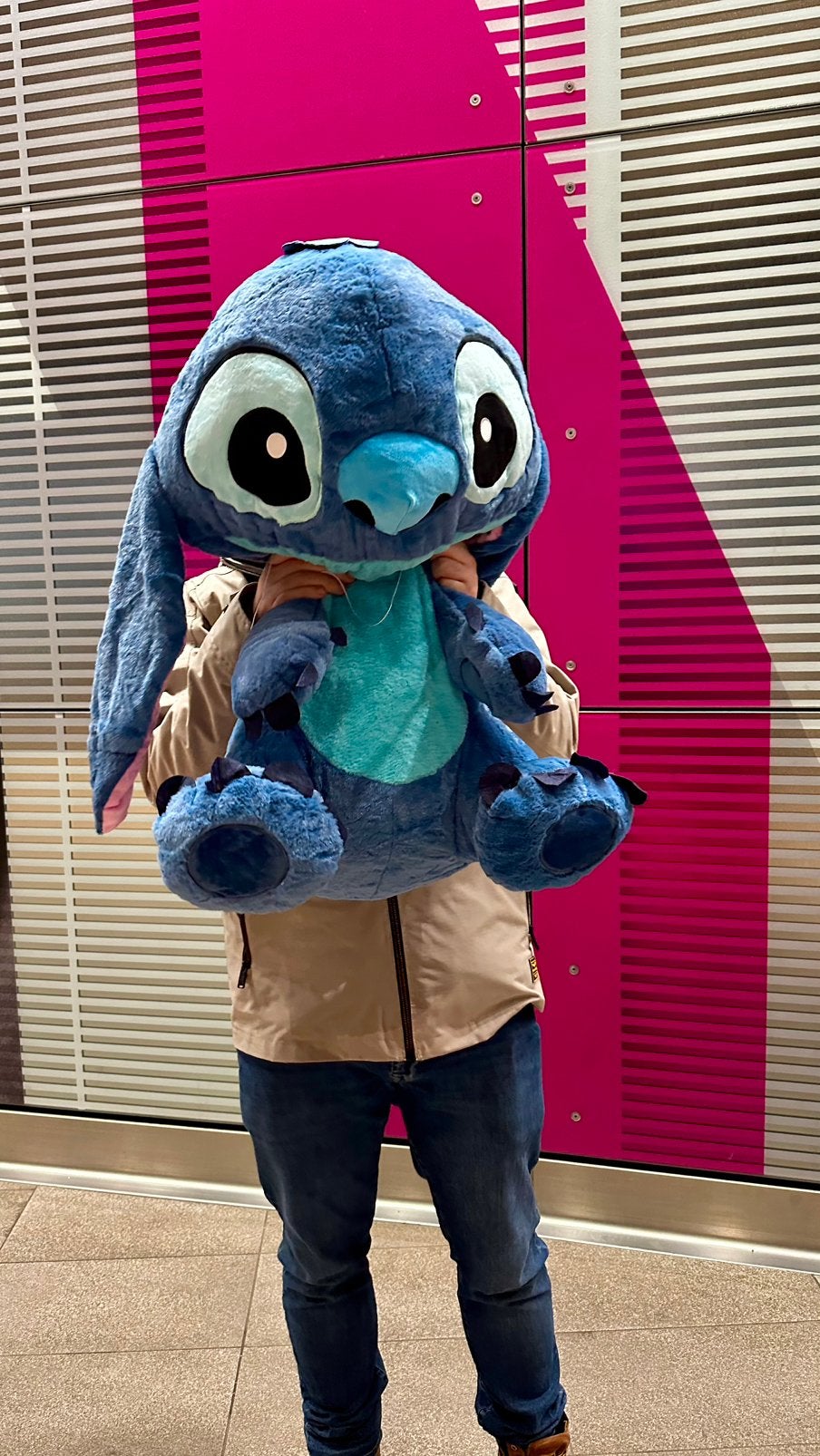 Giant Stitch Plush Toy, Ophalen, Nieuw