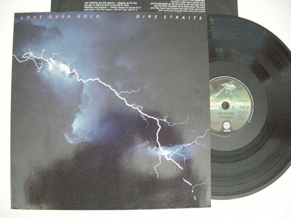 Dire Straits Love Over Gold Dire Straits - LP vinyl zgan, Cd's en Dvd's, Vinyl | Rock, Ophalen, Zo goed als nieuw, 12 inch, Rock-'n-Roll
