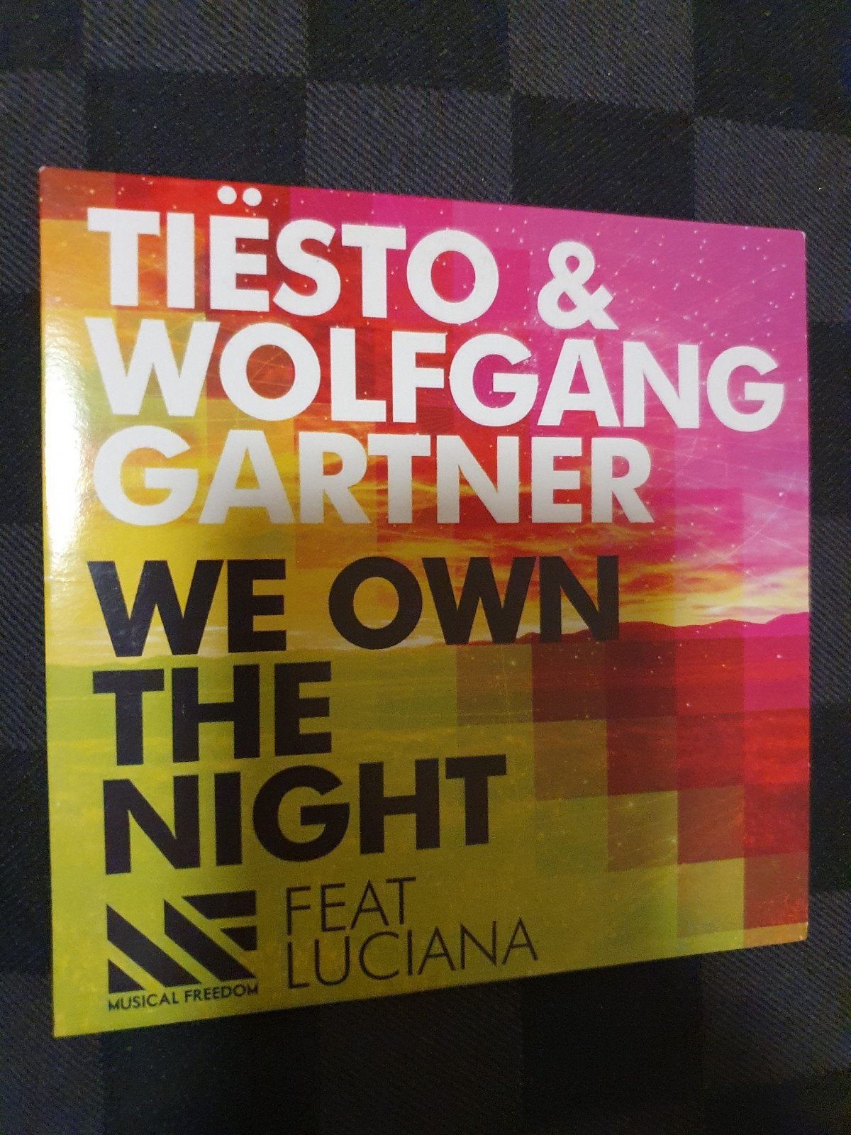 tiesto & wolfgang gartner we own the night promo single, Verzenden, Zo goed als nieuw, Pop