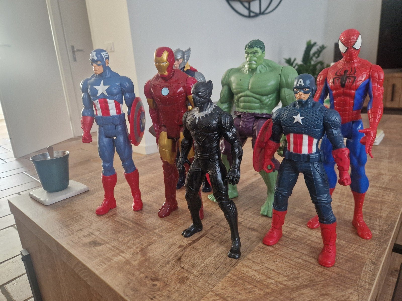 Marvel Avengers actiefiguren - oa Hulk, Spiderman, Iron Man, Kinderen en Baby's, Ophalen of Verzenden, Zo goed als nieuw