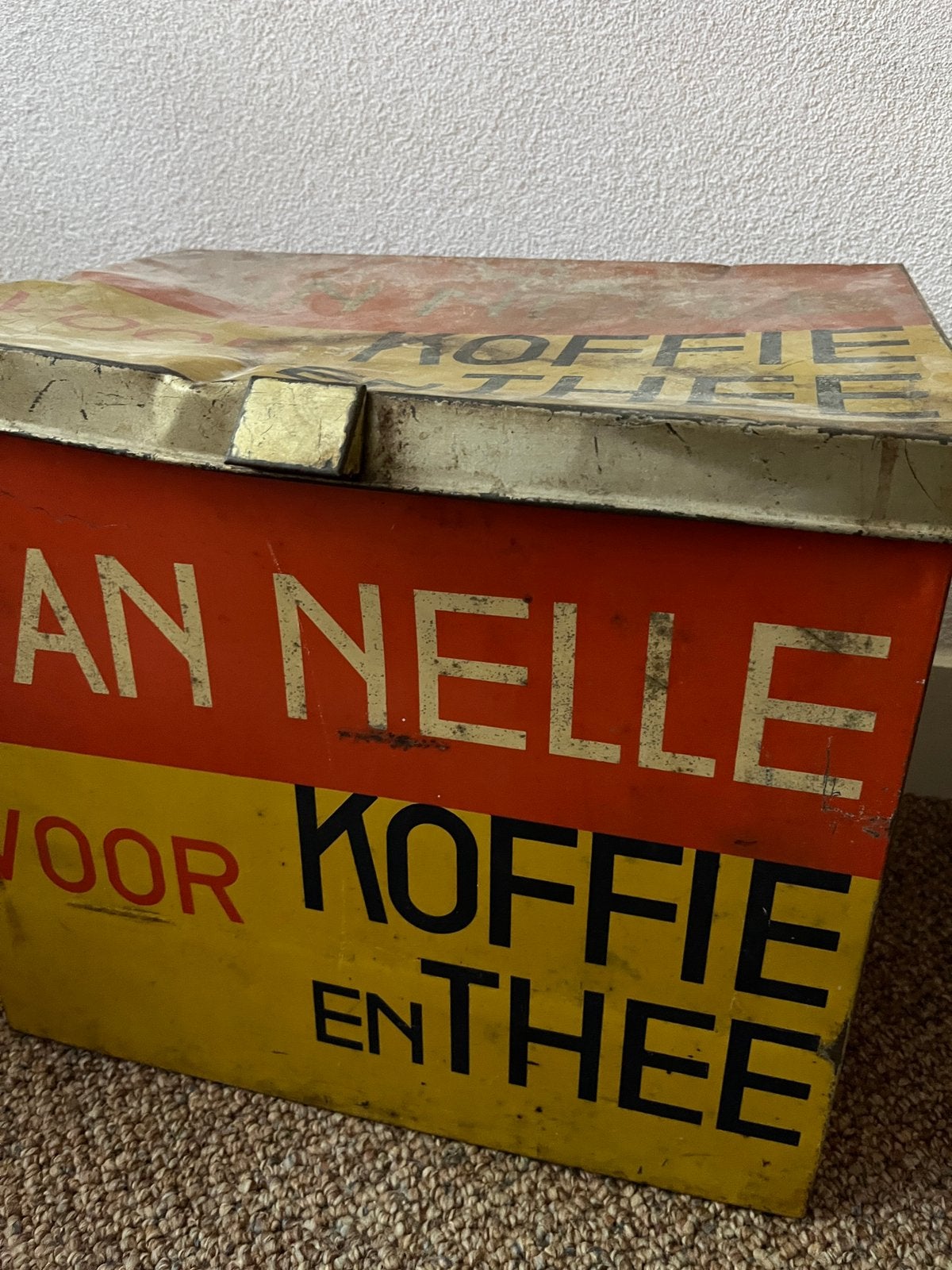 Van Nelle blik, Ophalen, Gebruikt, Koffie, Van Nelle