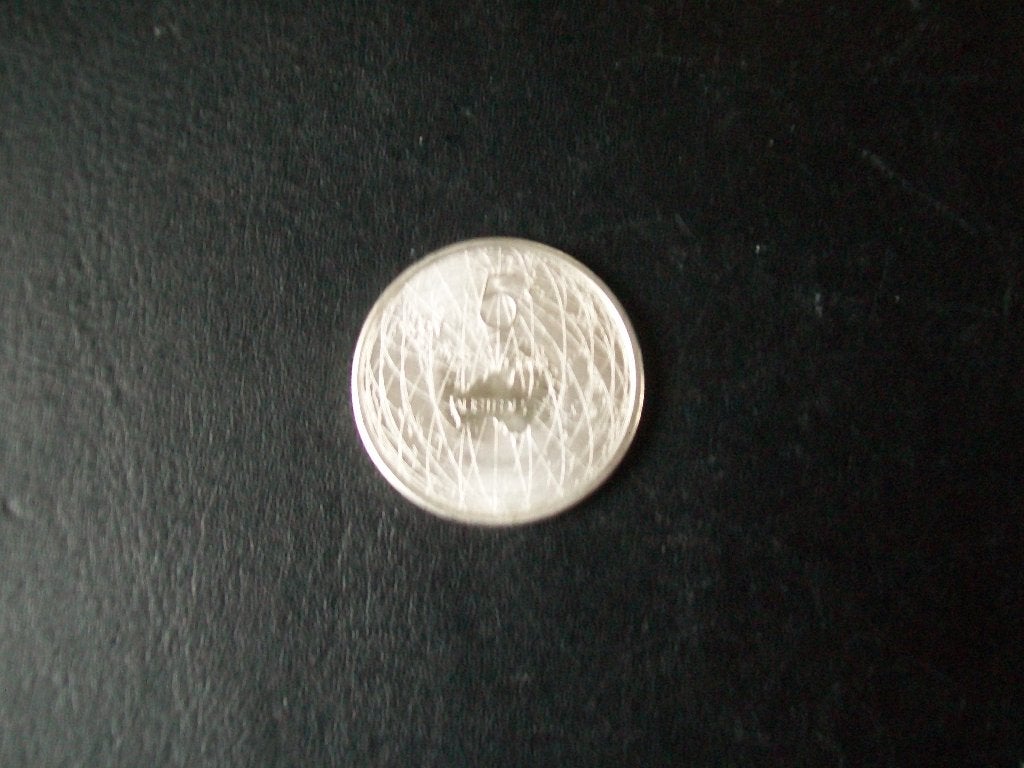010: 5 Euro munt in nieuwstaat 400 jarige relatie Australië, Postzegels en Munten, Verzenden, Overige landen, 5 euro, Zilver
