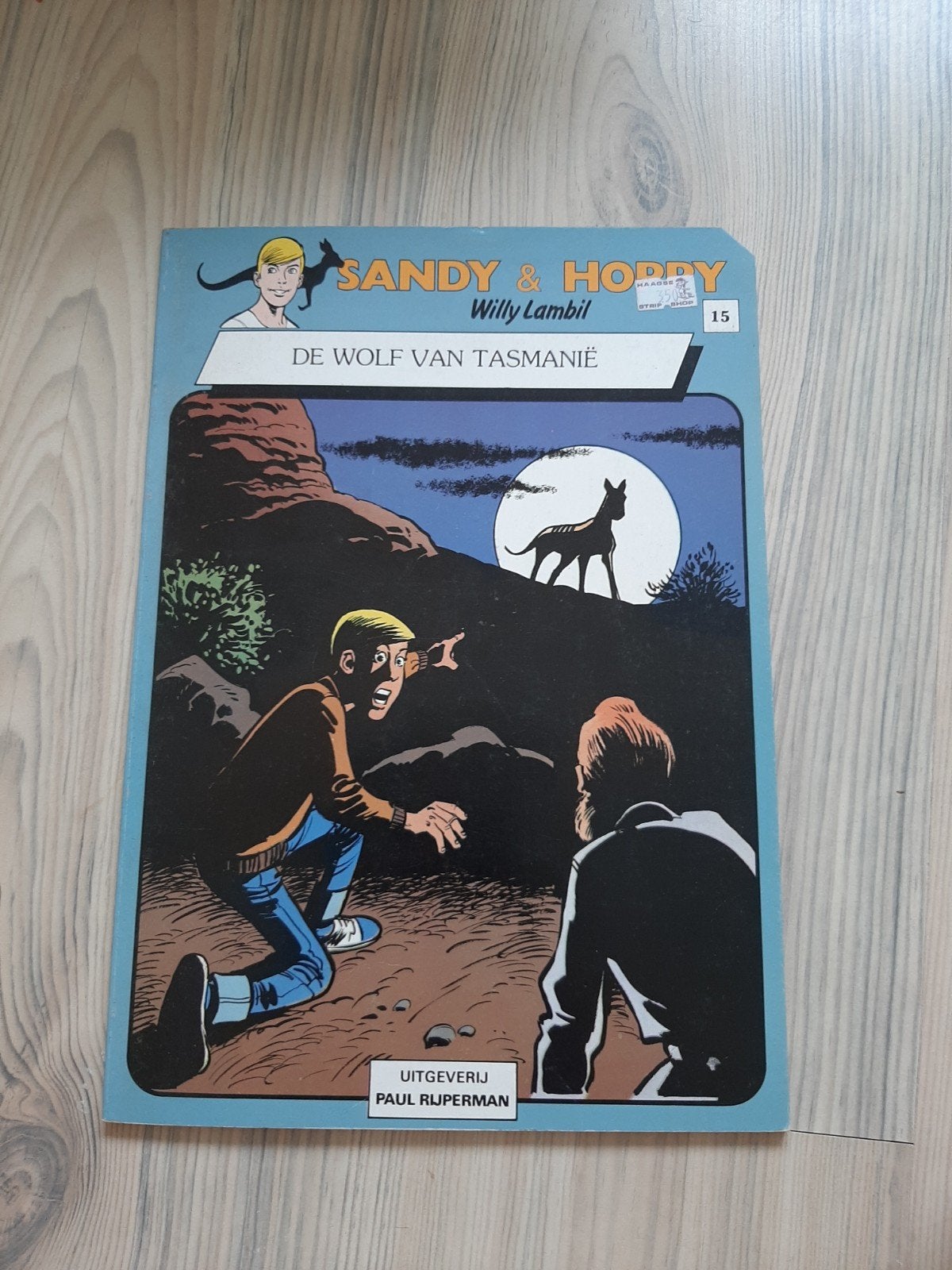 Sandy & Hobbby - De Wolf van Tasmanië (Willy Lambil), Boeken, Ophalen of Verzenden