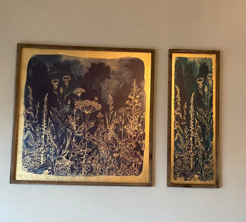 2 schilderijen, Ophalen