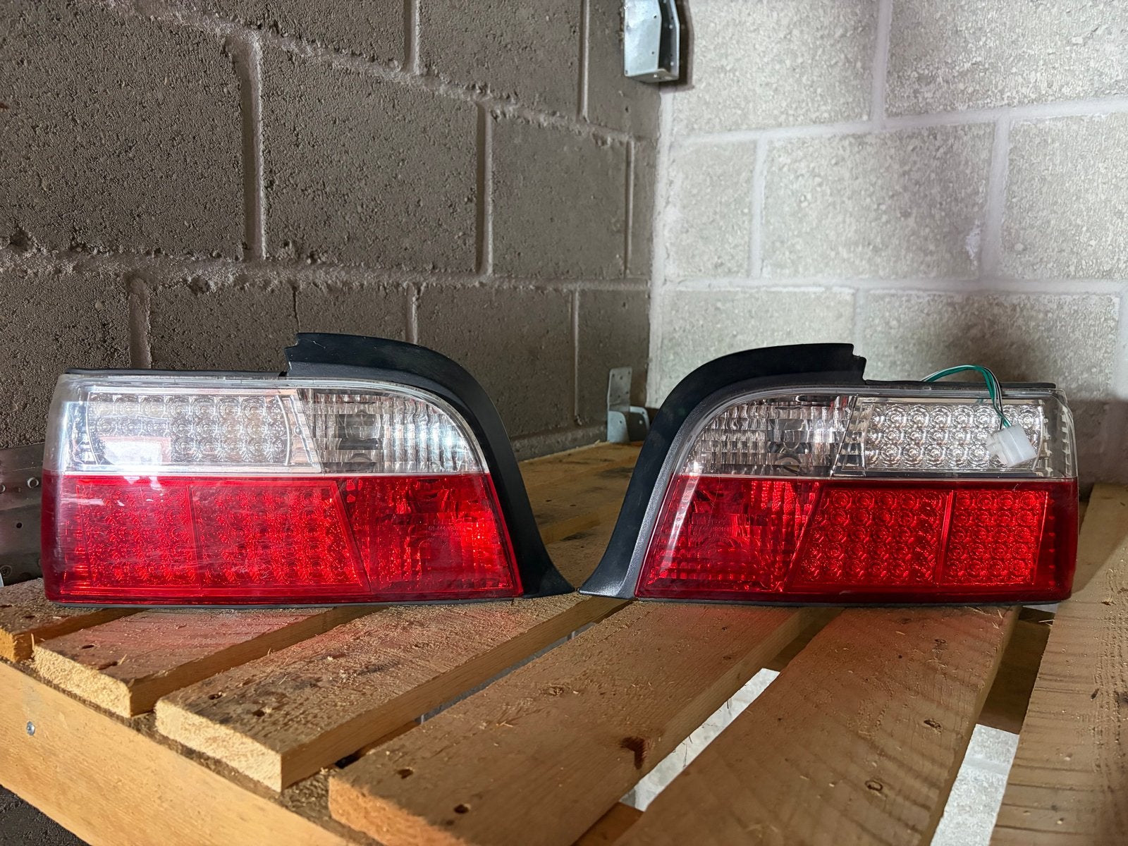 BMW E36 Achterlichten LED - Helder Rood/Wit, Ophalen, Gebruikt, BMW