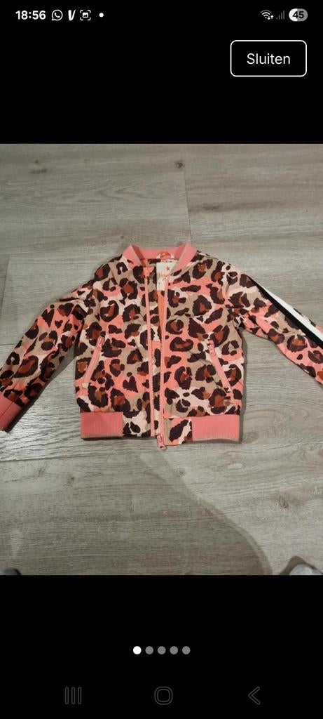 Zomerjas meisjes Orange Stars maat 110, Kinderen en Baby's, Kinderkleding | Maat 110, Gebruikt, Meisje, Ophalen of Verzenden, Orange Stars