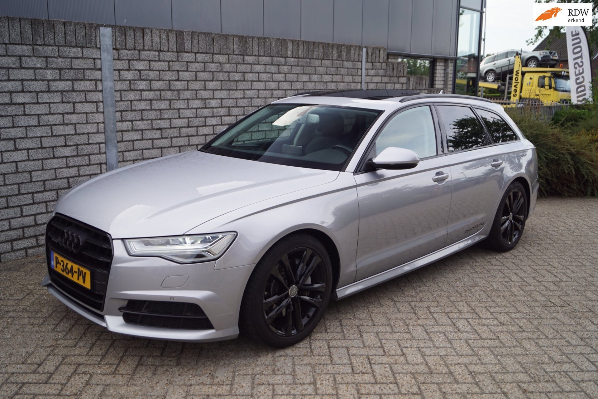 Audi A6 Avant 2.0 TFSI quattro S line Edition Autom Panodak, Auto's, Audi, Automaat, Dealer onderhouden, Gebruikt, 14 km/l