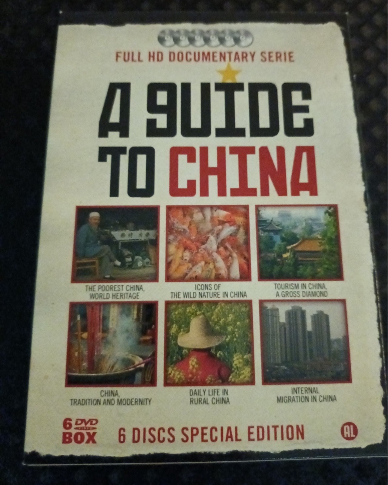 6 dvd box A Guide to China, Cd's en Dvd's, Dvd's | Documentaire en Educatief, Alle leeftijden, Ophalen of Verzenden, Zo goed als nieuw