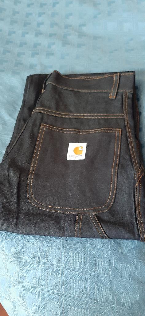 Carhartt donkerblauwe jeans nieuw. maat 34, Kleding | Dames, Spijkerbroeken en Jeans, Nieuw, W30 - W32 (confectie 38/40), Carhartt