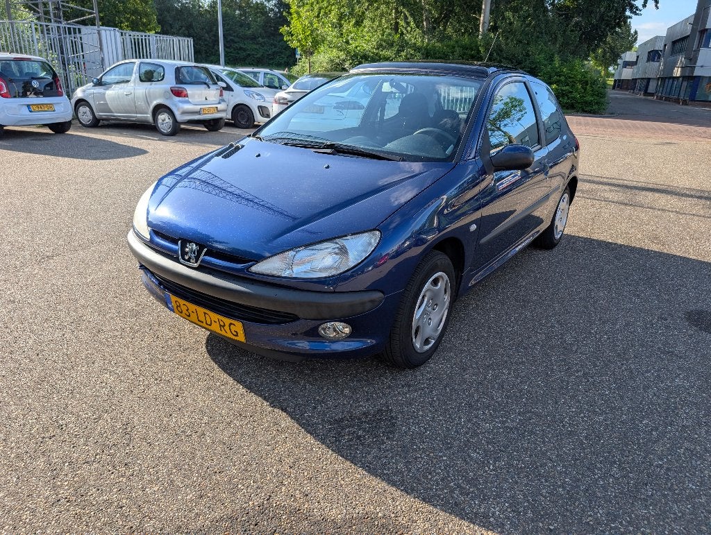 Peugeot 206 1.4 X-line 3D 2002 Blauw, Auto's, Peugeot, Particulier, Benzine, Euro 3, C, Hatchback, Handgeschakeld, Origineel Nederlands