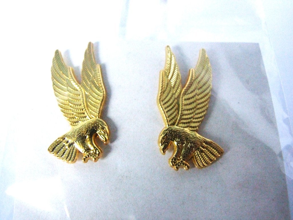 Kraagspiegel,Set,US,Navy,USN,First,Flight,Officier, Verzamelen, Militaria | Algemeen, Verzenden, Marine, Amerika, Embleem of Badge