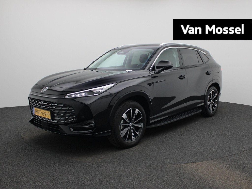 MG HS 1.5 PHEV Aut. Luxury Electrische stoel verstelling | A, 12 maanden, Stof, Gebruikt, 4 cilinders