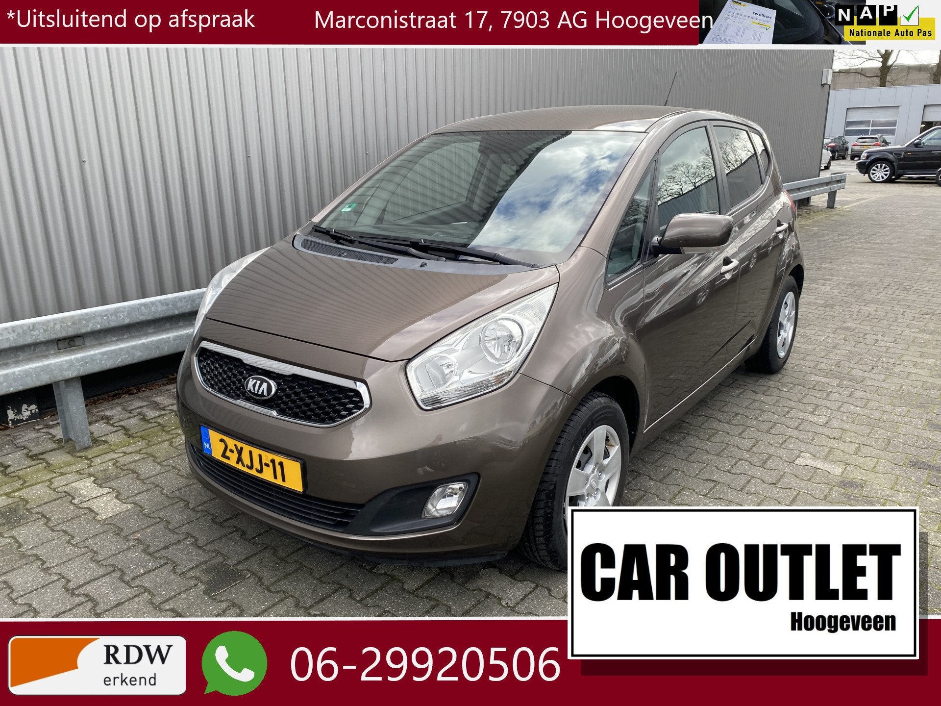 Kia Venga 1.4 CVVT ExecutiveLine 149Dkm.NAP, 1e Eignr, Clima