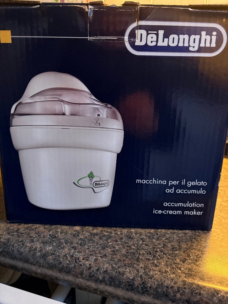 Ijsmachine DeLonghi, Ophalen of Verzenden, Nieuw
