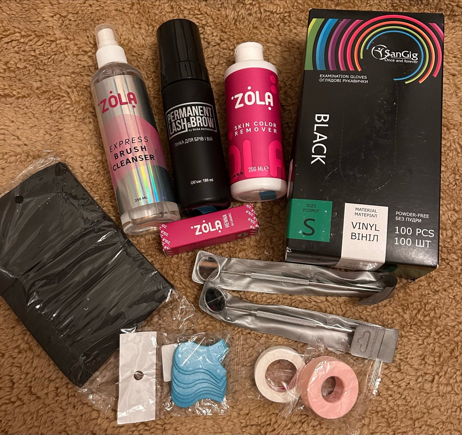 Complete Set voor Brow Artist / Lash Stylist – Alles Nieuw, Nieuw, Ophalen of Verzenden, Toebehoren, Overige kleuren
