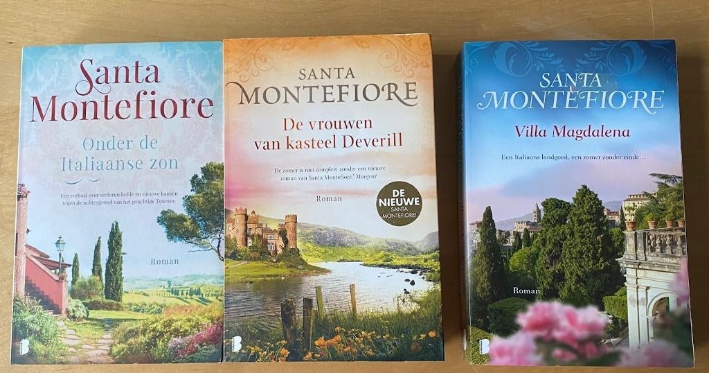 3 boeken van Santa Montefiore, Boeken, Ophalen of Verzenden, Gelezen, Santa montefiore